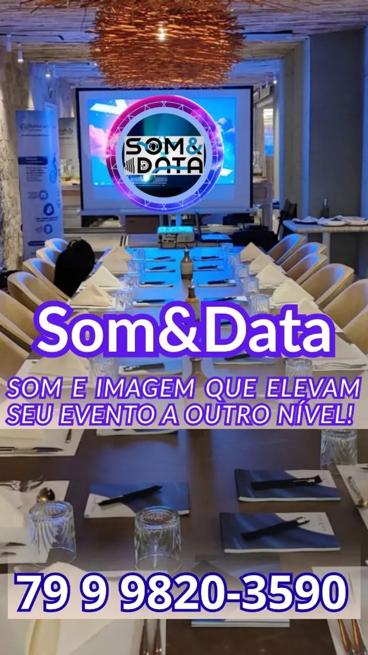 ? Aluguel de Som, Luz e Projetor para Festas e Eventos - Som&Data - Foto 3