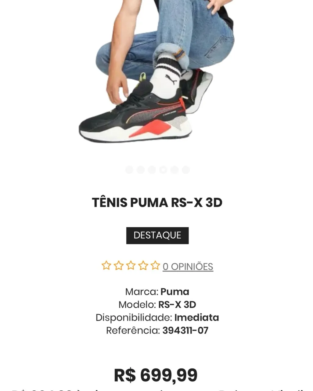 Tênis Puma RS