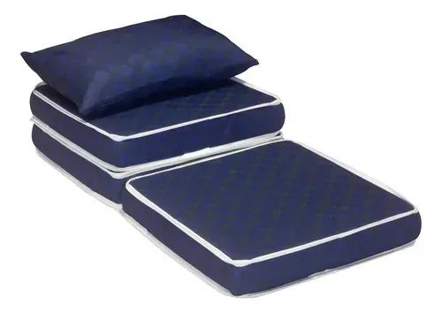 Puff Cama Casal c/ Travesseiro Ortobom - Entrega Rápida! 