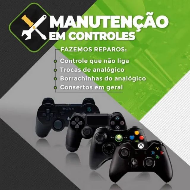 manutençao em video games e controles video games e computadores = loja infor games 