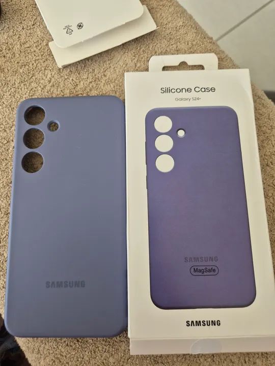 Capa silicone samsung s24+ plus 