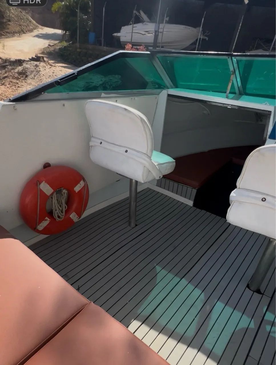 Lancha 16 pés cabinada - Foto 10