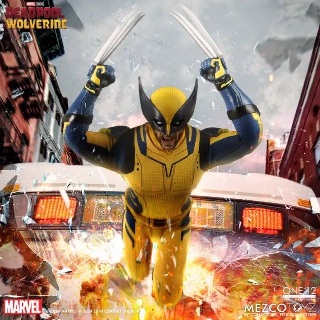 Mezco One: 12 Wolverine 1/12 - Action Figure - Hobbies e coleções