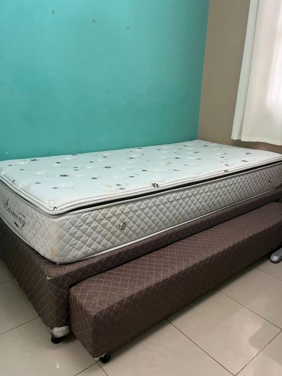 Bicama box Herval com Colchão Harmony Verticoil da marca Ecoflex - Foto 4