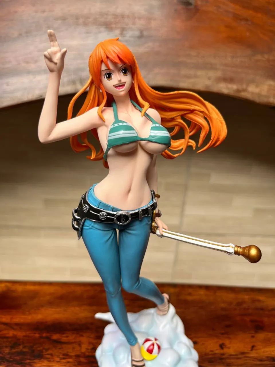 Action Figure One Piece - Nami Zeus 25cm - Hobbies e coleções