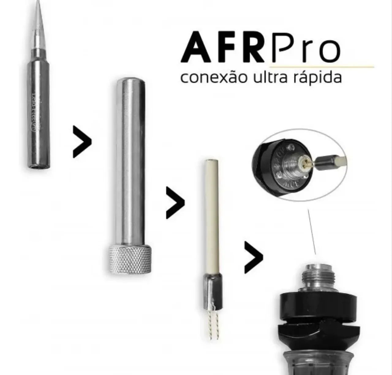 Ferro de solda AFR PRO RS 3002/B 30W  - Foto 3