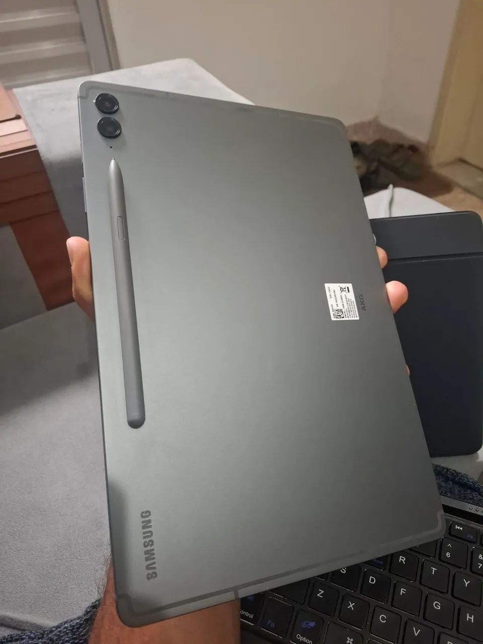 Tab Samsung S9 Fe Plus Zerado com Nota Fiscal.
