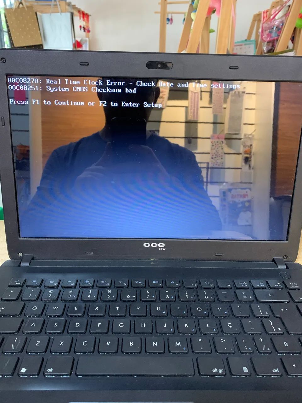 Notebook para peças ou reparo