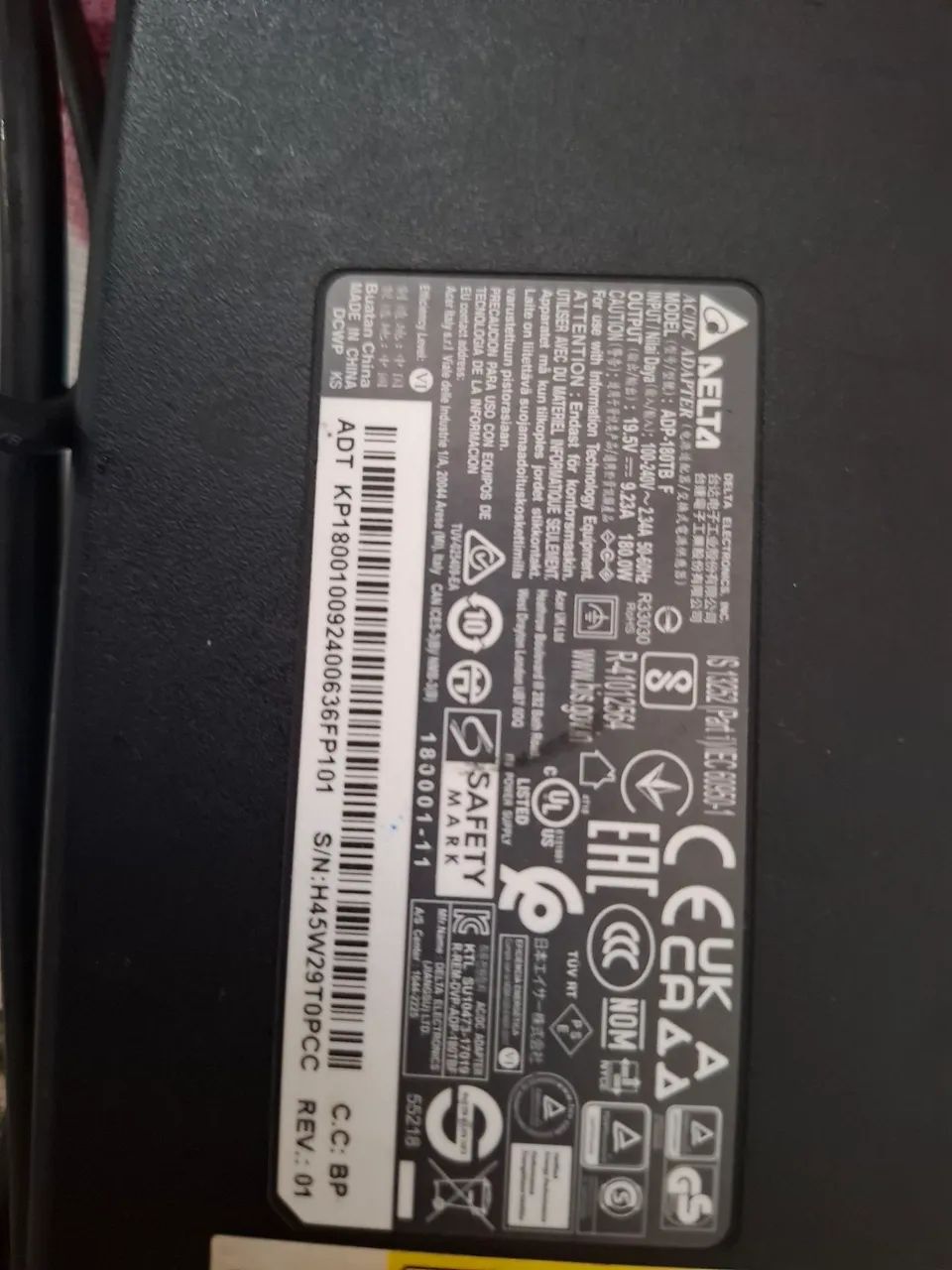 Carregador Fonte Notebook Original Delta Eletronics  - Foto 2