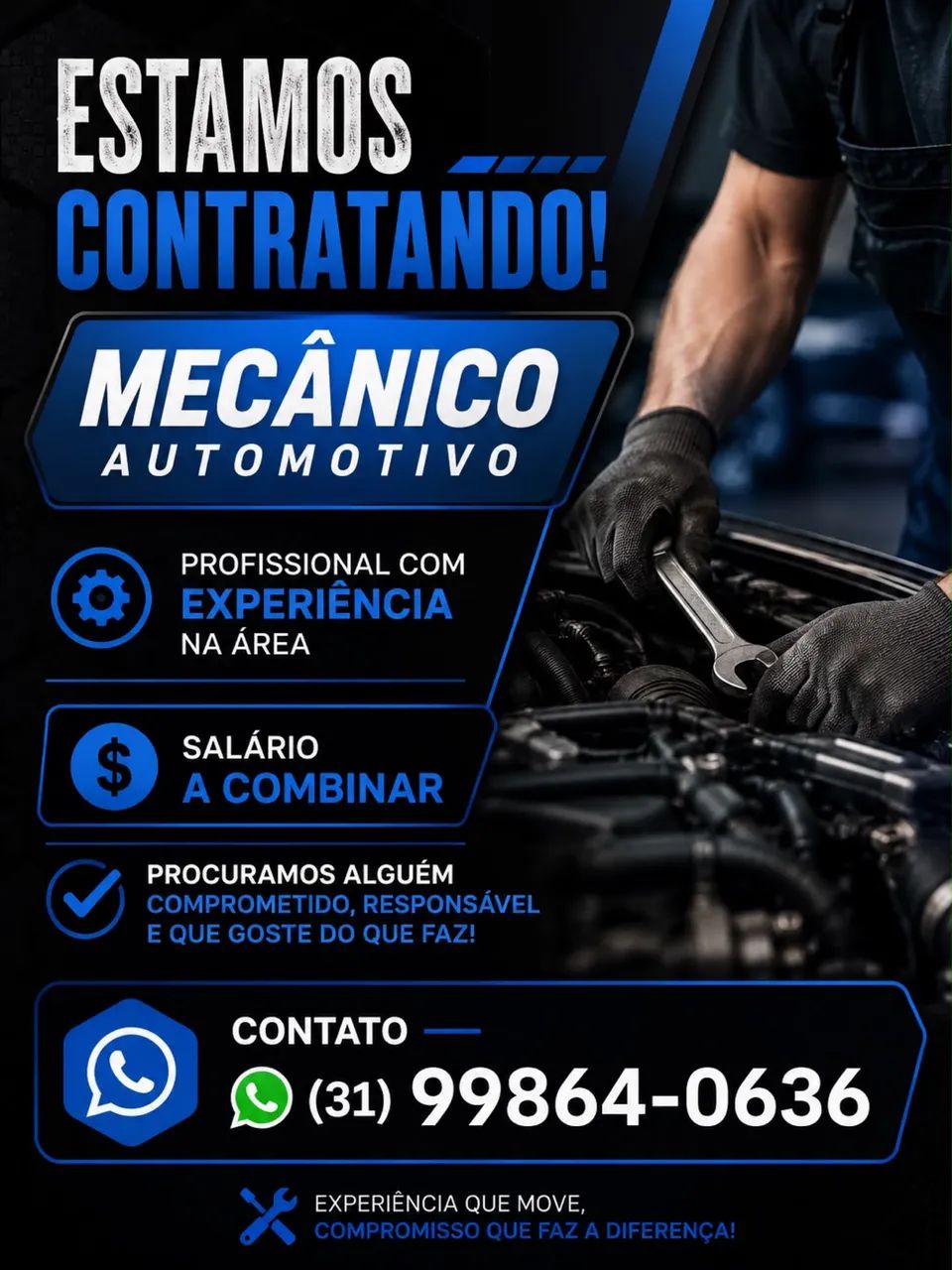 Vaga de emprego 