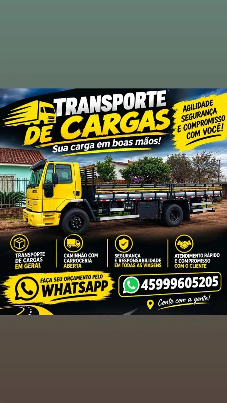 Fretes e Transportes Rodoviário, pr, sc ms