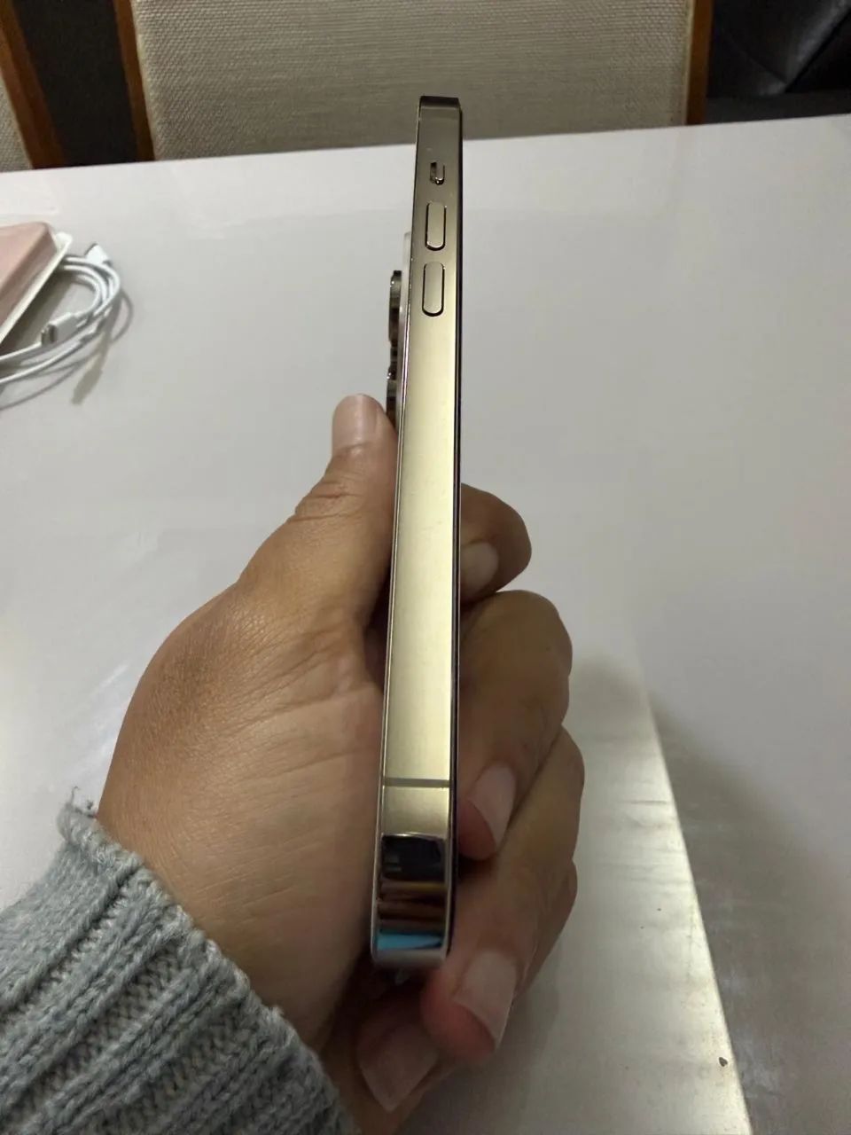 iPhone 14 Pro 250 dourado - Foto 5