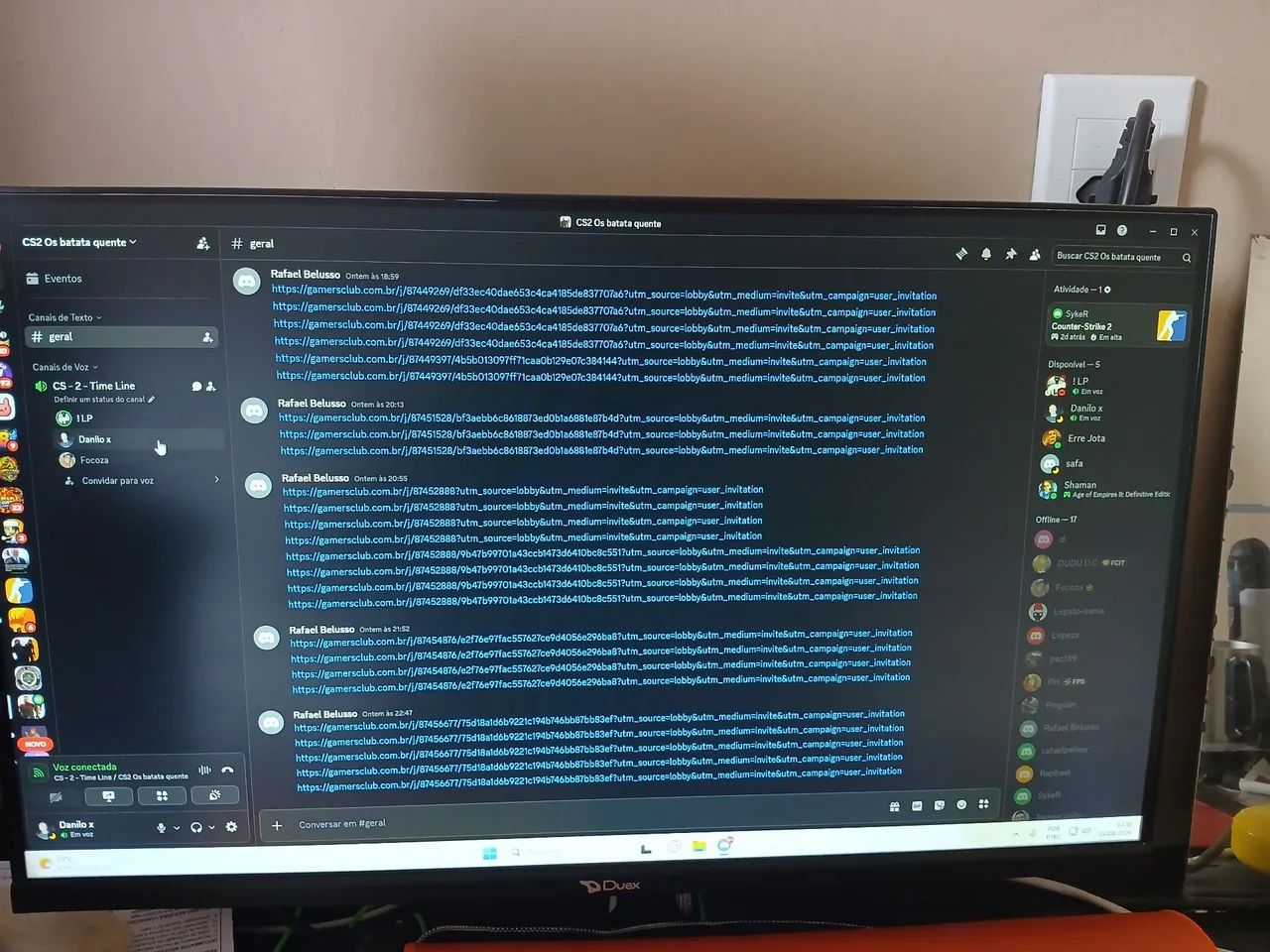 Monitor 165hz duex 