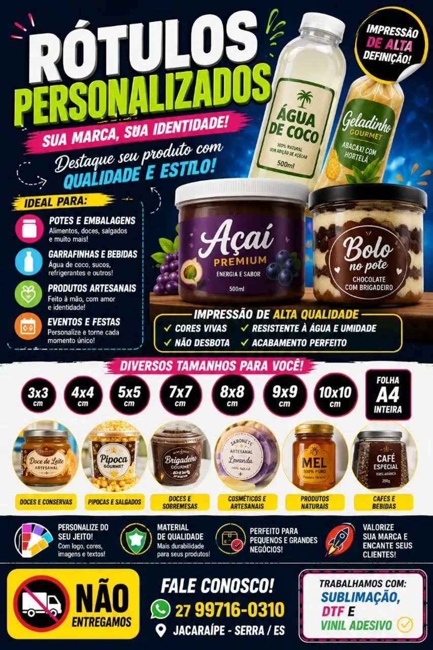 Rótulos personalizados 