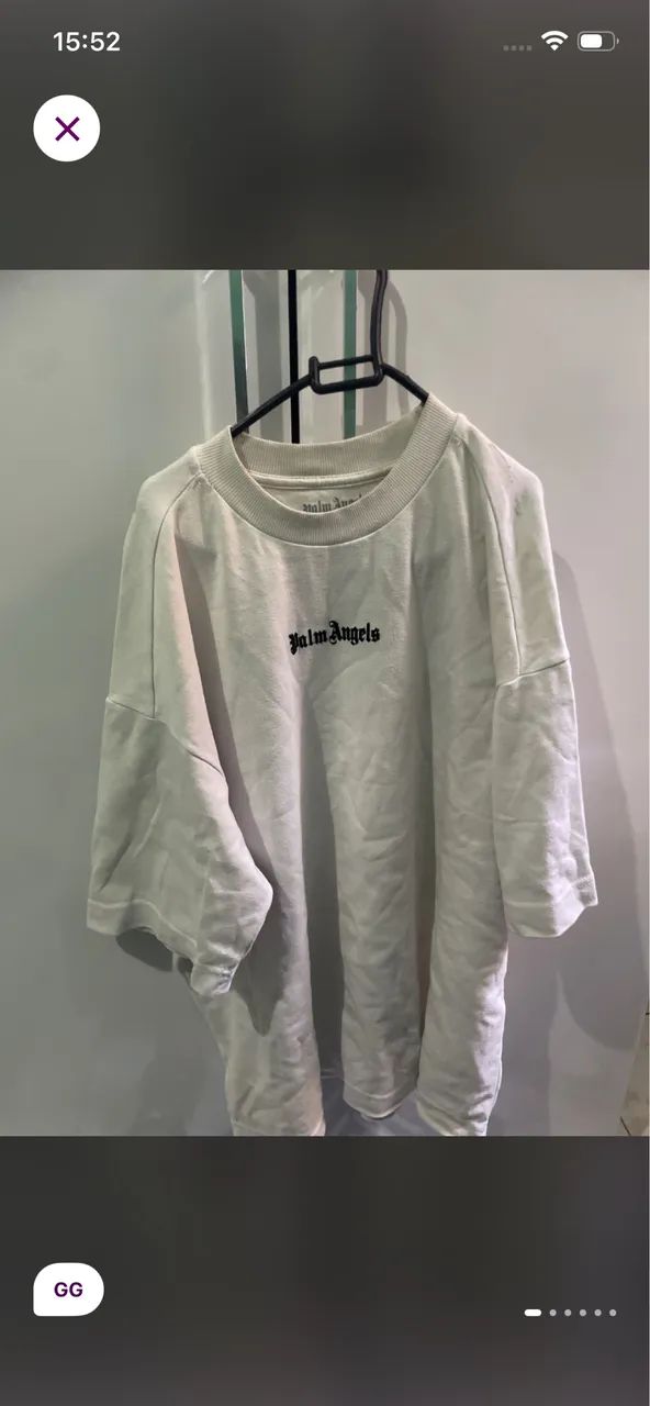 Camisa palm angels GG