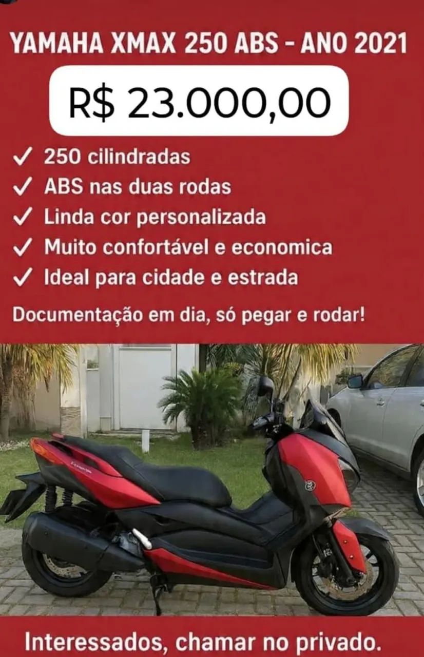 Oportunidade Yamaha xmax 250 ABS  - Foto 2