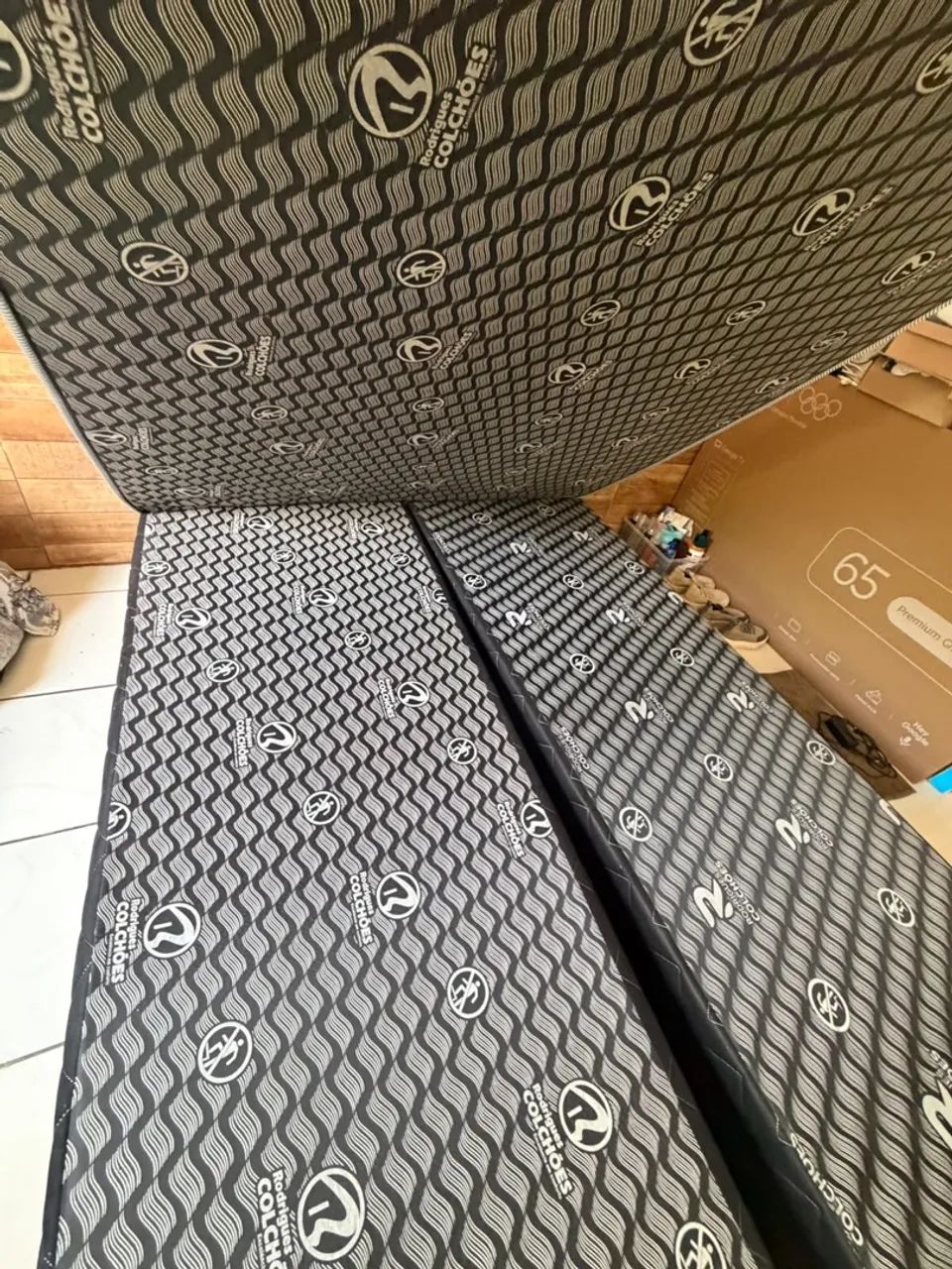 Cama bi partida + Colchão  - Foto 3