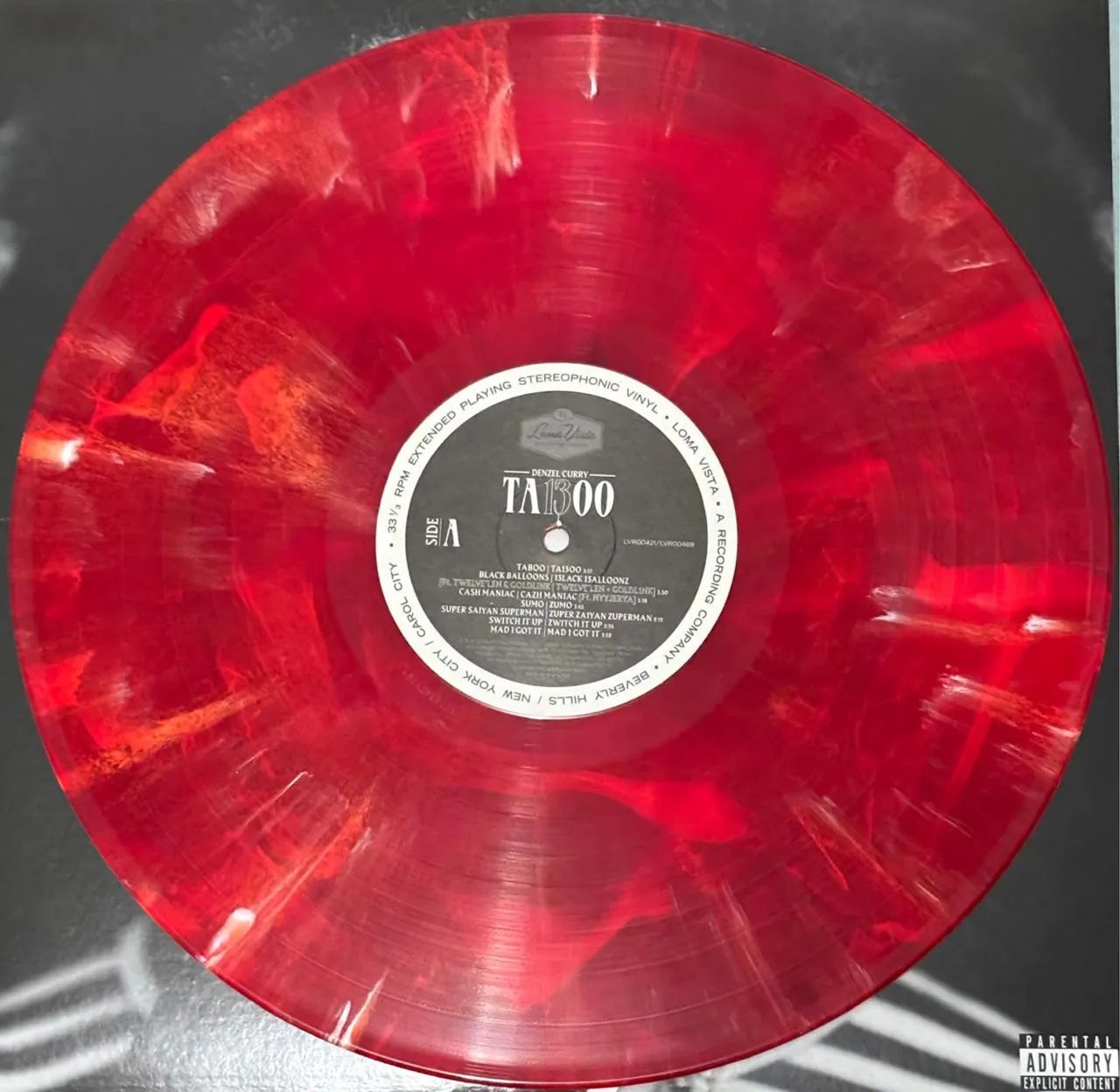 Denzel Curry TA13OO Lp 2018 Red Vinyl - Foto 5