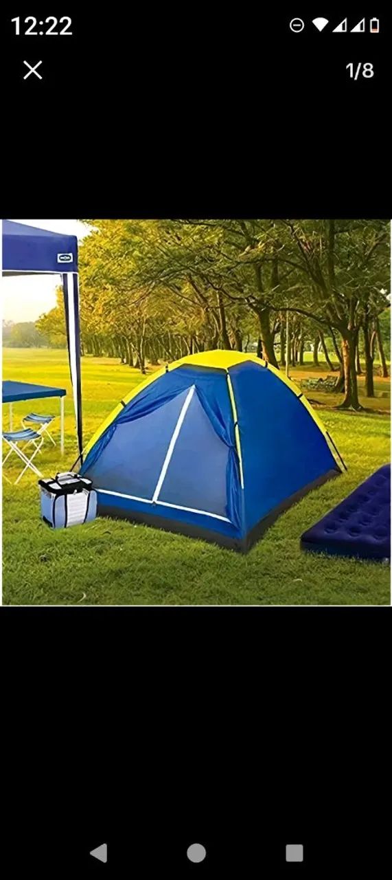 Barraca camp iglu capacidade 4 pessoas 