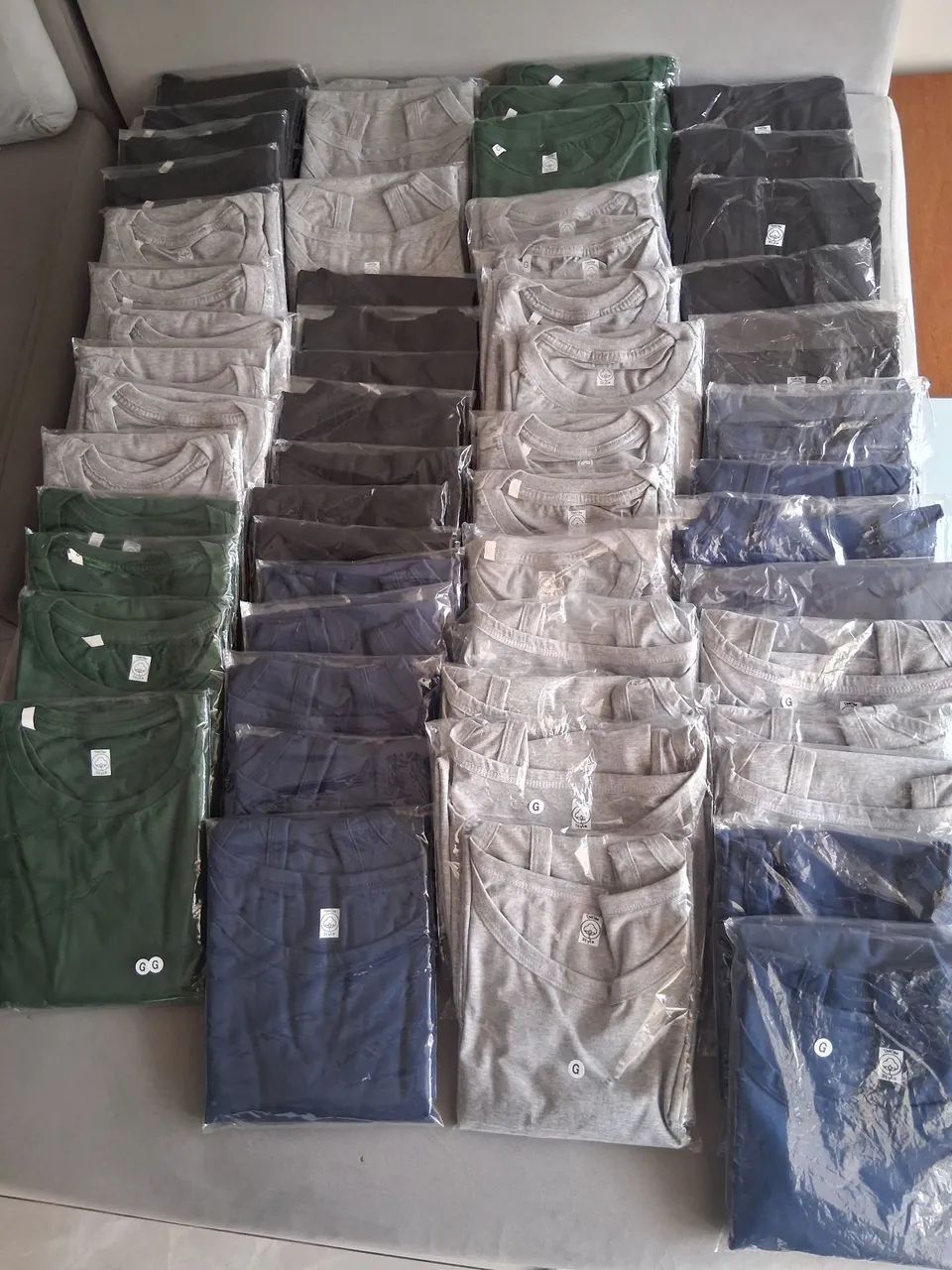 Lote de camisetas de algodão  - Foto 5