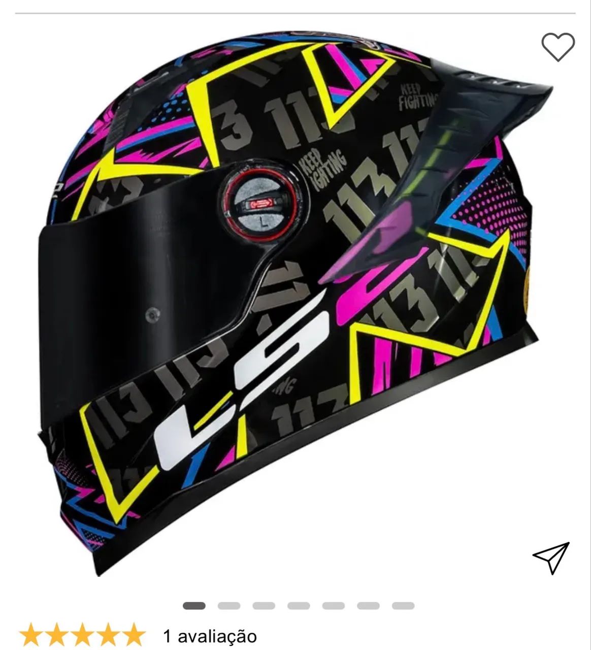 Capacete Ls2 FF358 Classic Pro Tam60 