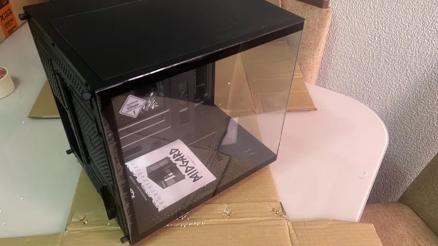 Gabinete Kalkan Midgard, Mid Tower, Lateral em Vidro, Micro-ATX, Preto - KLK00039 - Foto 3