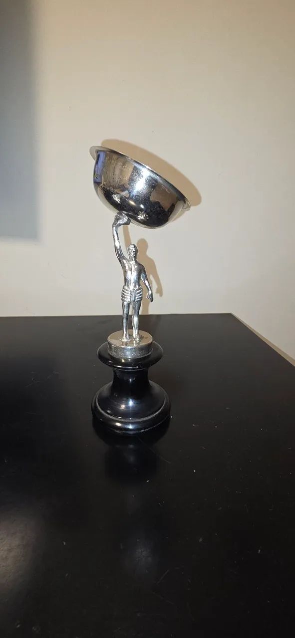 troféu vintage 1950 - 24cm