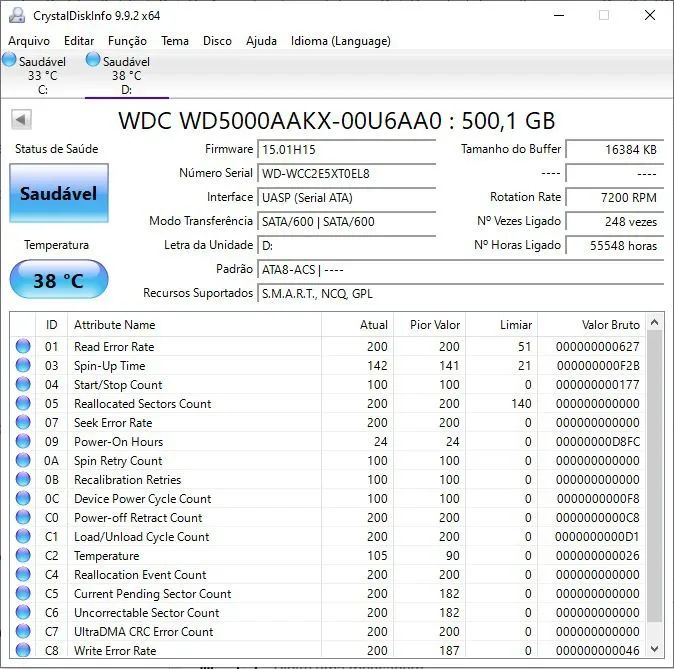 Hd 500gb wd blue - PC, DVR  - Foto 2