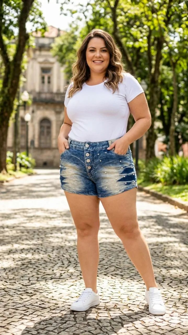 short jeans feminino curto - Foto 2