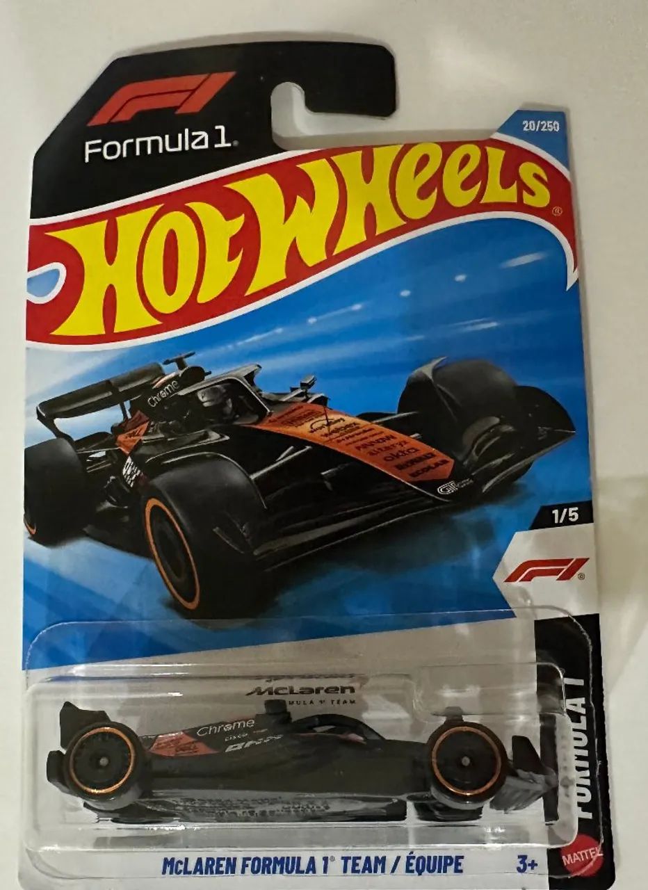 Hot Wheels McLaren Formula 1 Team - Edição Limitada (20/250) 