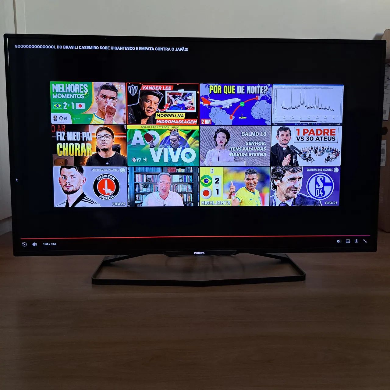 Smart TV Philips 40' tela LED e Full HD