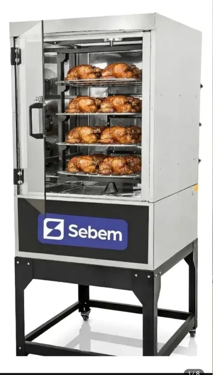 Máquina de assar frango 