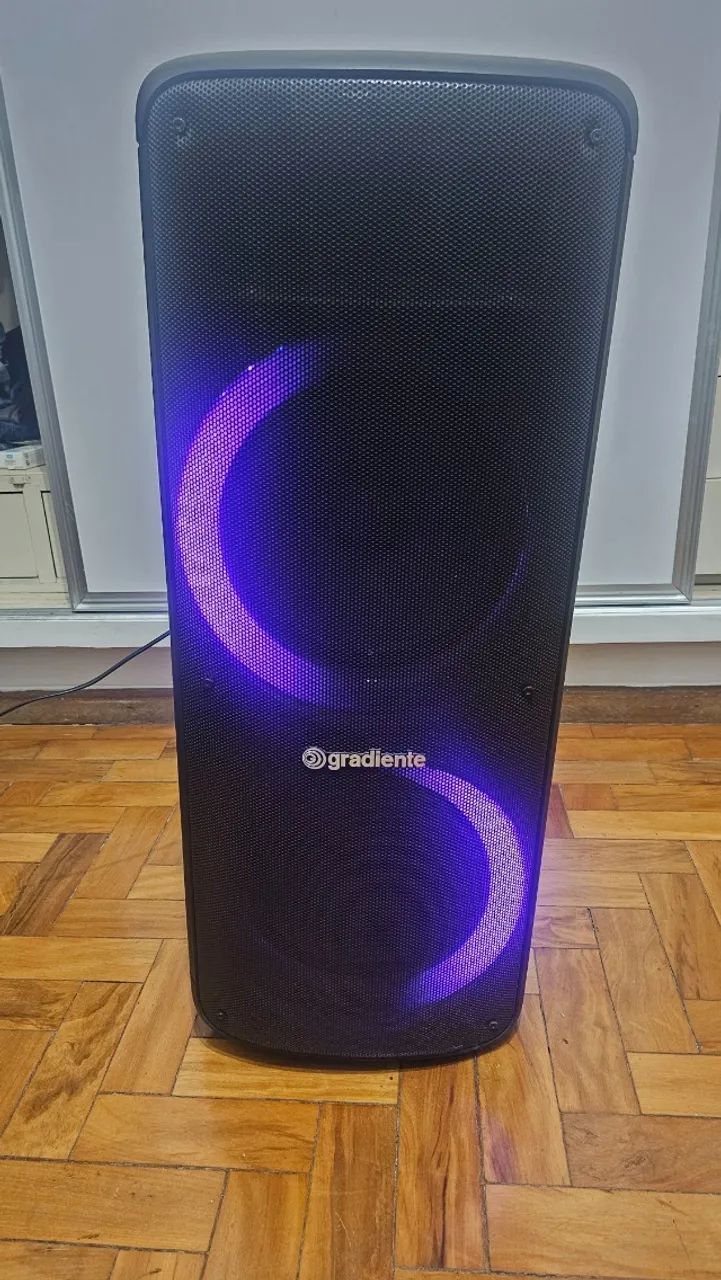 Caixa De Som Gca203 Bluetooth Extreme Colors Gradiente - Preto - Foto 2