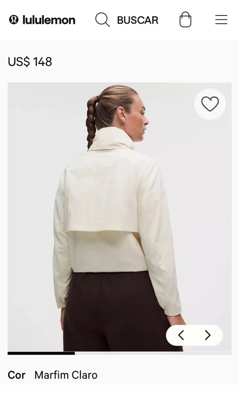Jaqueta corta vento Lululemon  - Foto 3