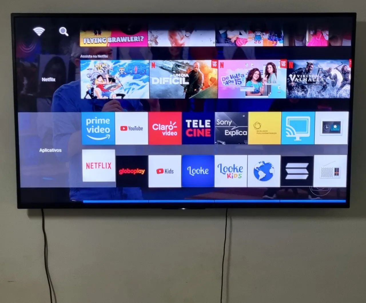 TV SONY LED ULTRA HD 4K SMART WI-FI 50 POLEGADAS 