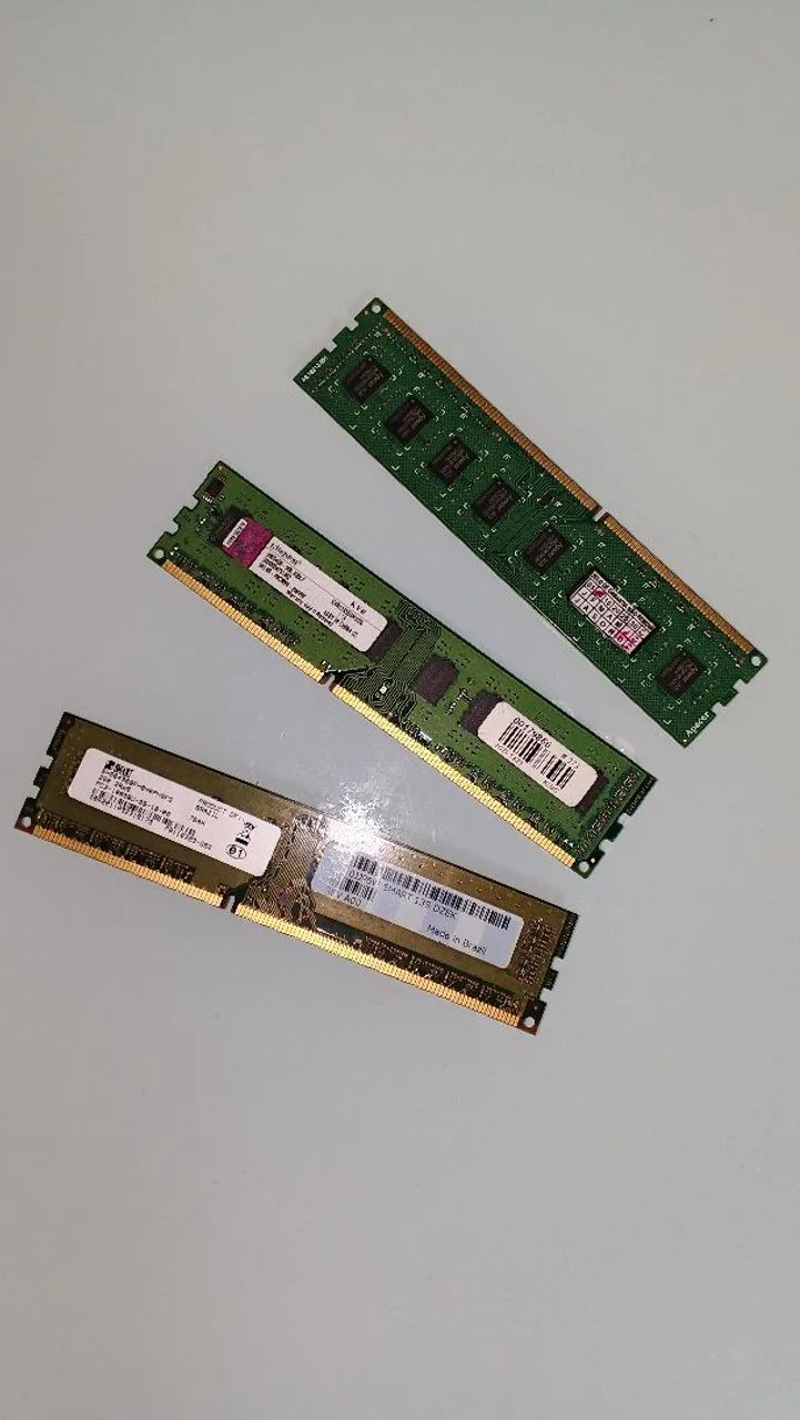 Kit Memórias Ram 2GB 2x6GB DDR3 Desktop PC - Foto 2