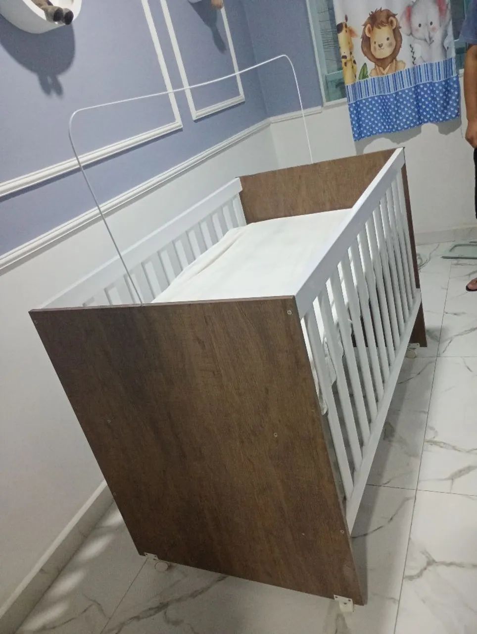 Kit carrinho com bebê conforto e berço  - Foto 4