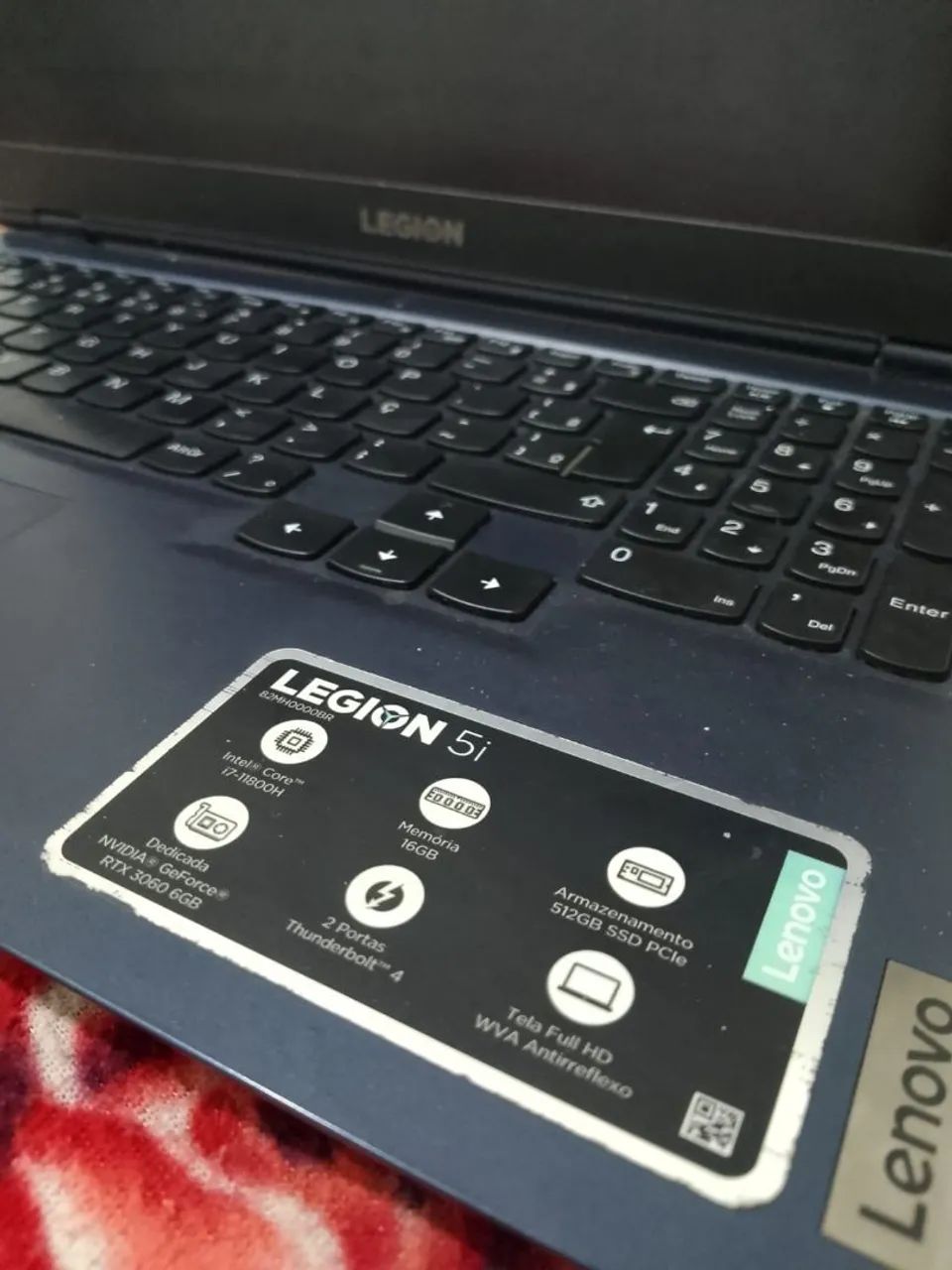 Notebook Gamer Legion 