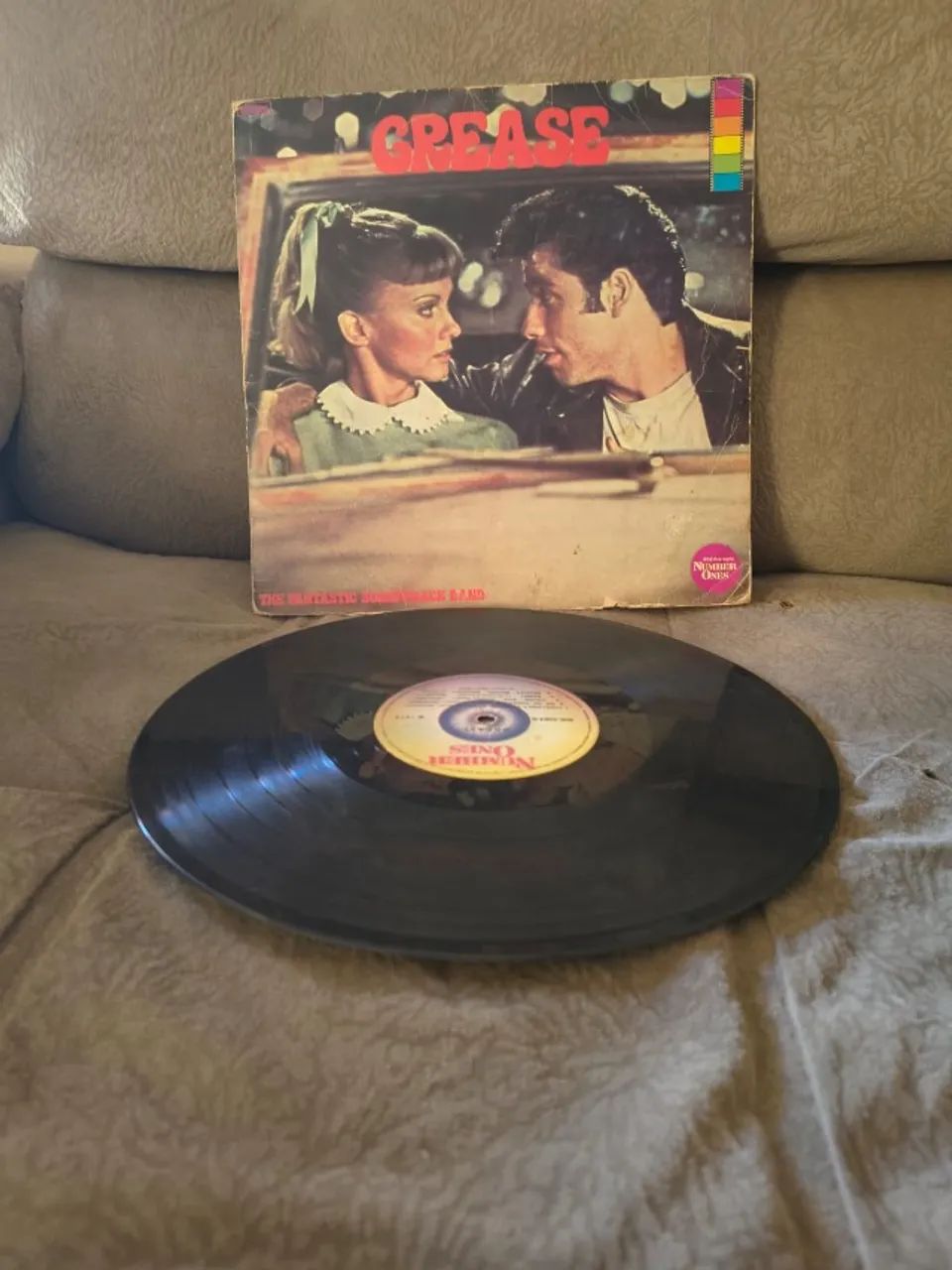 Disco de Vinil Grease LP com Trilha Sonora Soundtrack - Foto 3