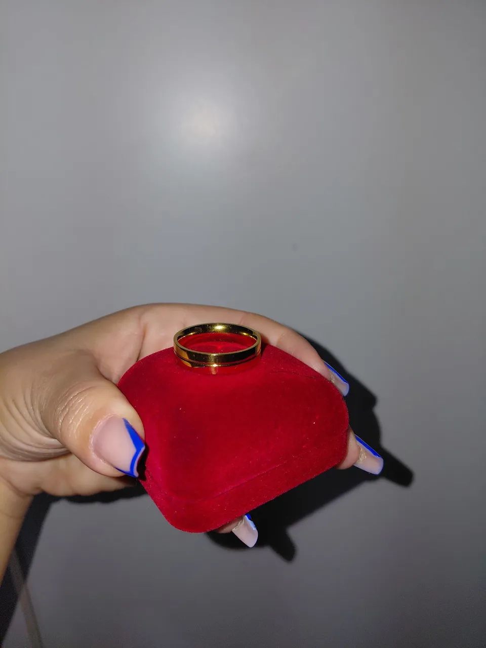 Aliança Masculina Banhada a Ouro 18k  - Foto 2