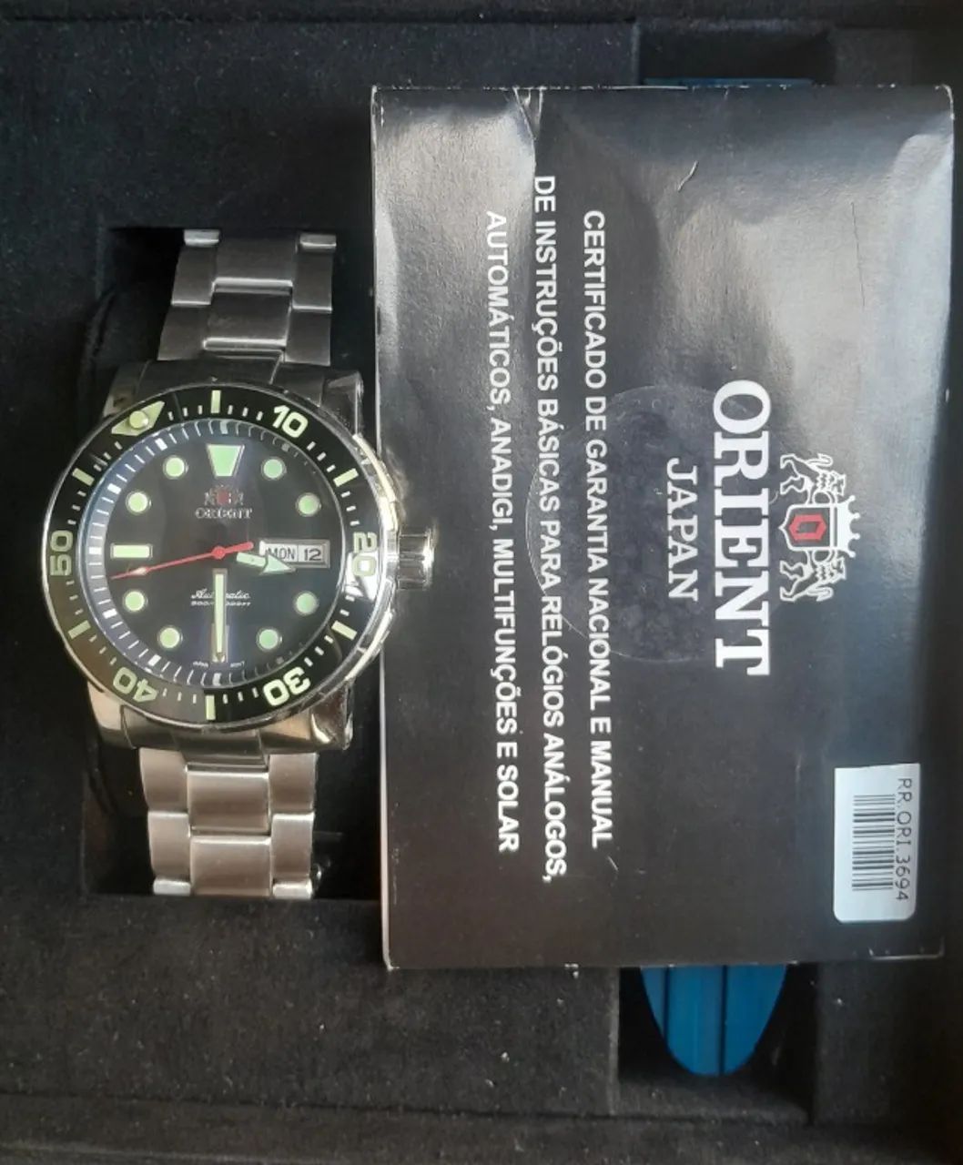 Relógio Orient Automático Poseidon Yn6ss013 - Foto 4