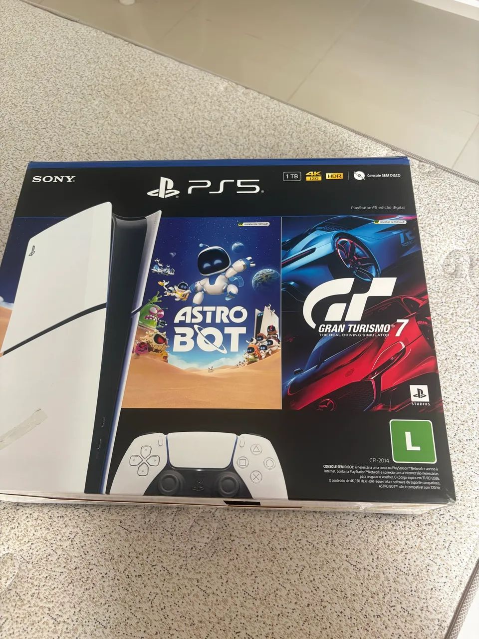 PlayStation 5 pouco usado e com jogos! 1T - Foto 5