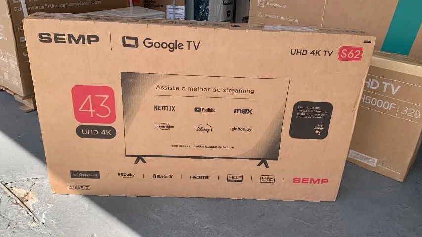 Smart TV Semp UHD 4K 43 Polegadas - Foto 2