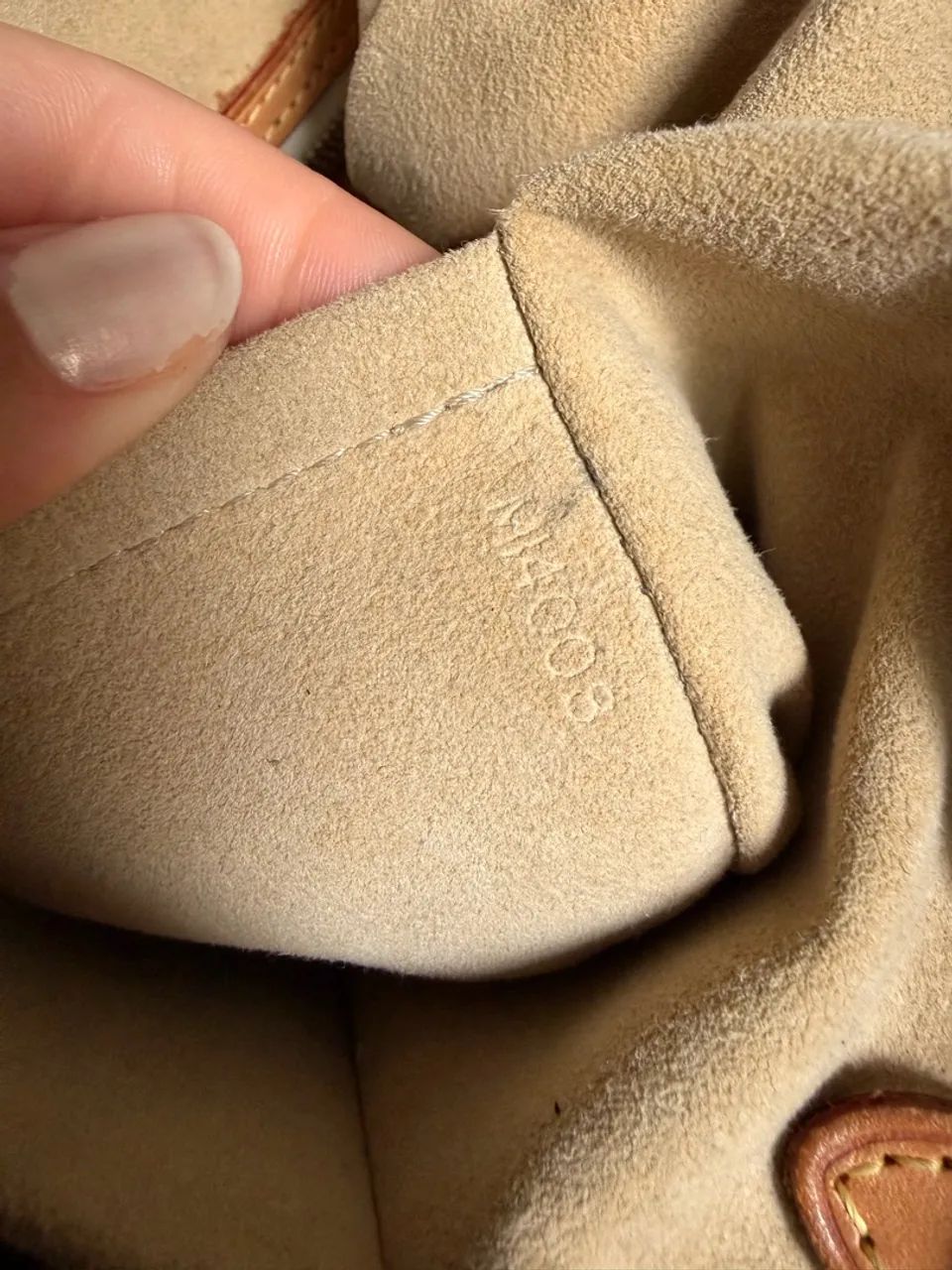 bolsa tote louis vuitton hampstead damier azur - Foto 5
