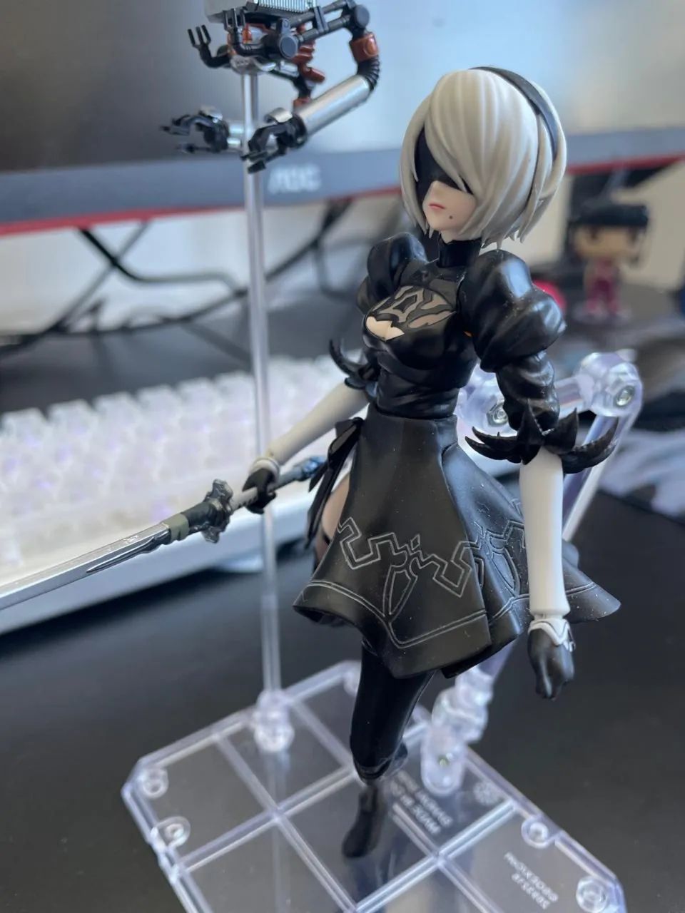Nier Automata 2b Oficial Bandai SHFiguarts Action Figure Tamashii