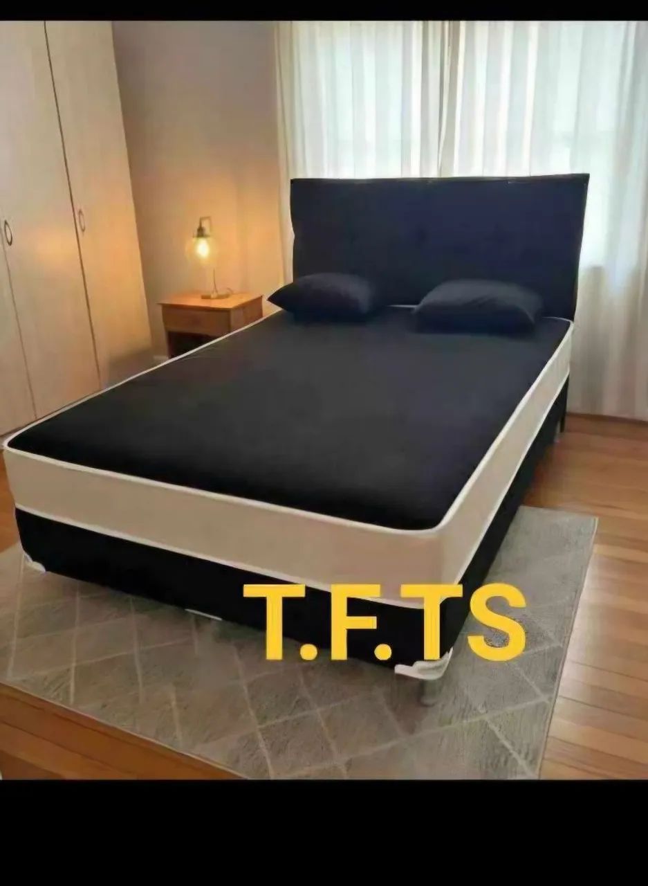 Cama box casal