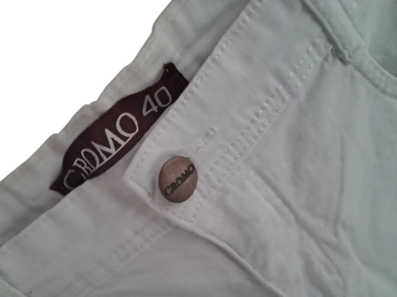 Bermuda Masculina Branca n°40 - Foto 4