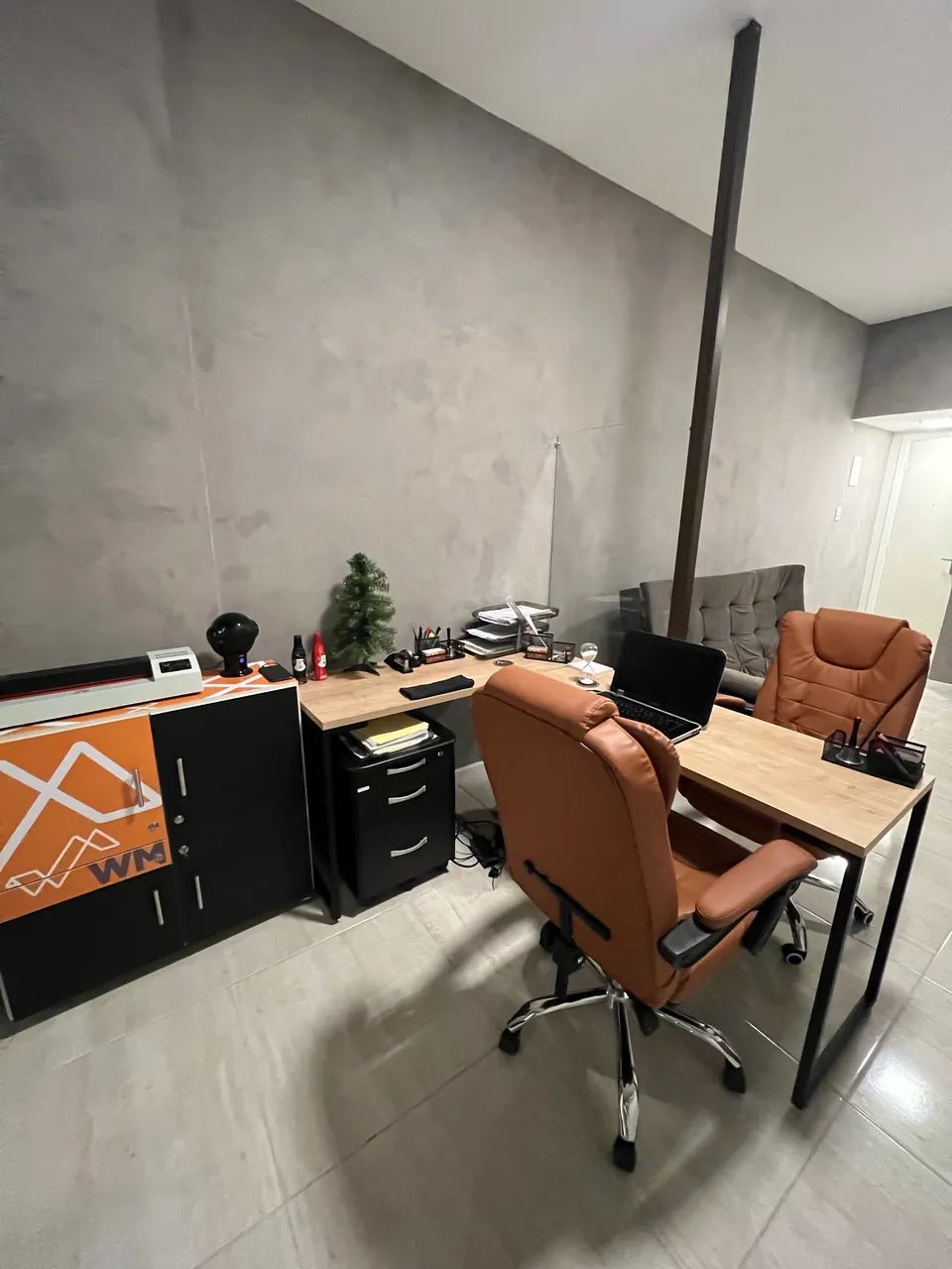 Sala comercial (escritório) 22m2 montada e decorada  - Foto 4