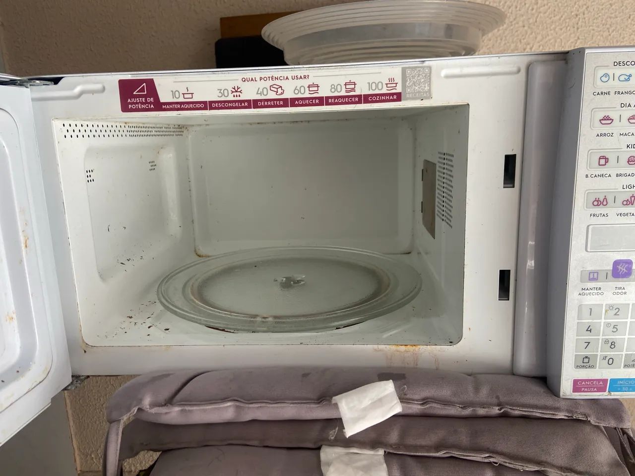 Microondas Electrolux de Bancada Branco - Foto 4