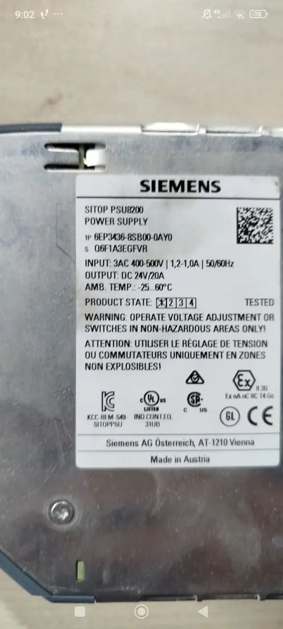 Siemens SITOP PSU8200 - Foto 2
